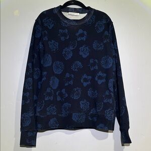 Sandro Paris Sweatshirt Women's Pullover Floral Size XS